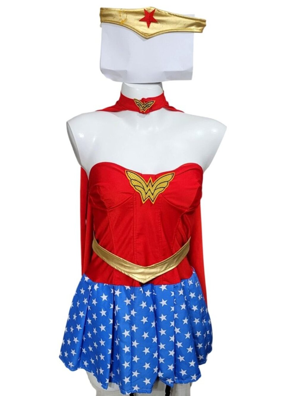 Wonder Woman Costume With Cape & Accessories - XL Adult Size